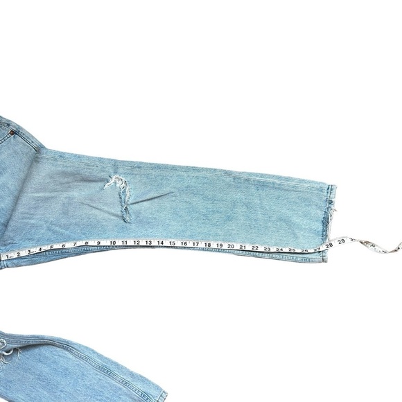 Agolde Riley High Rise Straight Leg Jeans- Size 26 - Picture 14 of 14